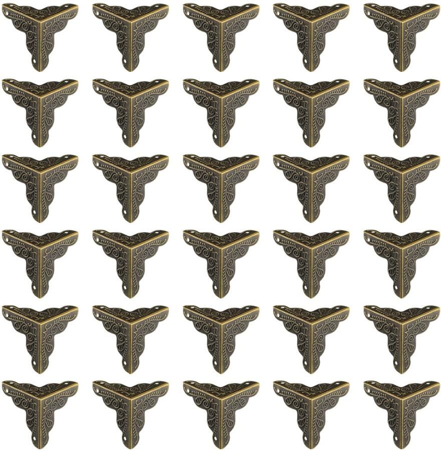 Tafel Hoekbeschermers Set T-vorm 30 stuks Retrostijl Tafelhoek Beschermers Beschermhoeken Veiligheid Zelfklevende tafelhoek beschermers Tafelhoekbescherming Bescherming Meubels