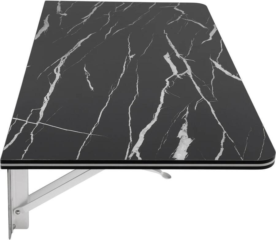 Tafel Roestbestendige aan de muur gemonteerde klaptafel Gemakkelijk schoon te maken Wandgemonteerde klaptafel voor slaapkamer woonkamer studeerkamer keuken