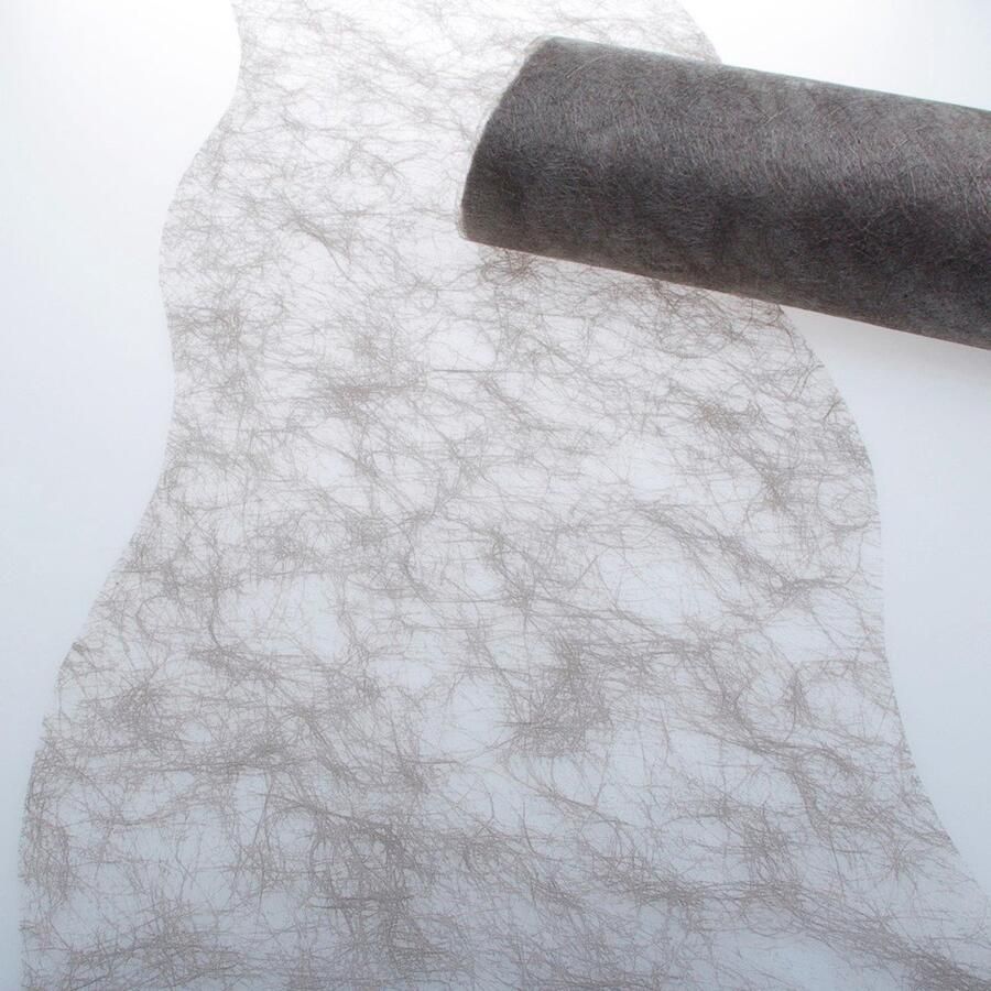 Tafelband antraciet veelzijdig decoratief 25 meter