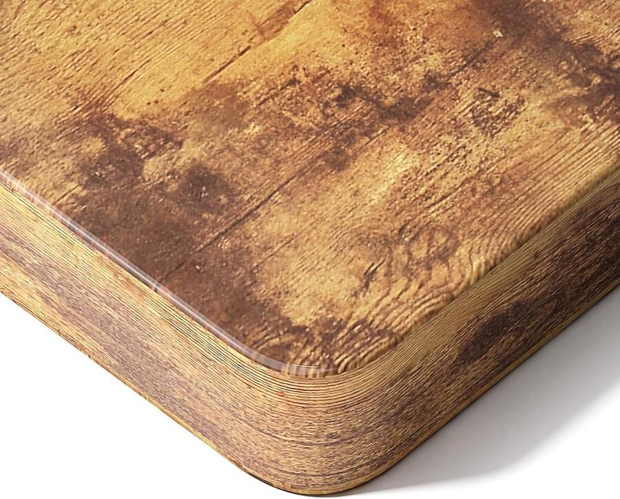 Tafelblad 160x80 cm Bureaublad voor DIY Perfect voor Hoogte Verstelbare Bureaus 1 stuk Bruin Hout