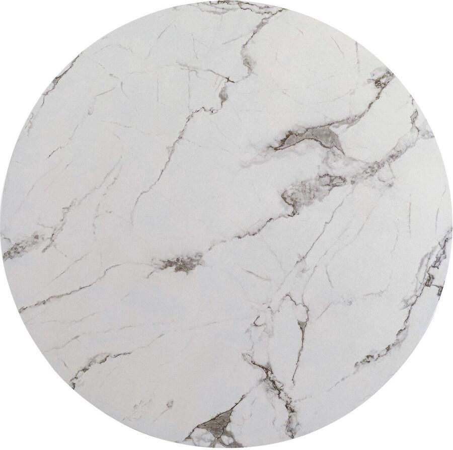 Kare Design Tafelblad Schickeria marmerprint wit