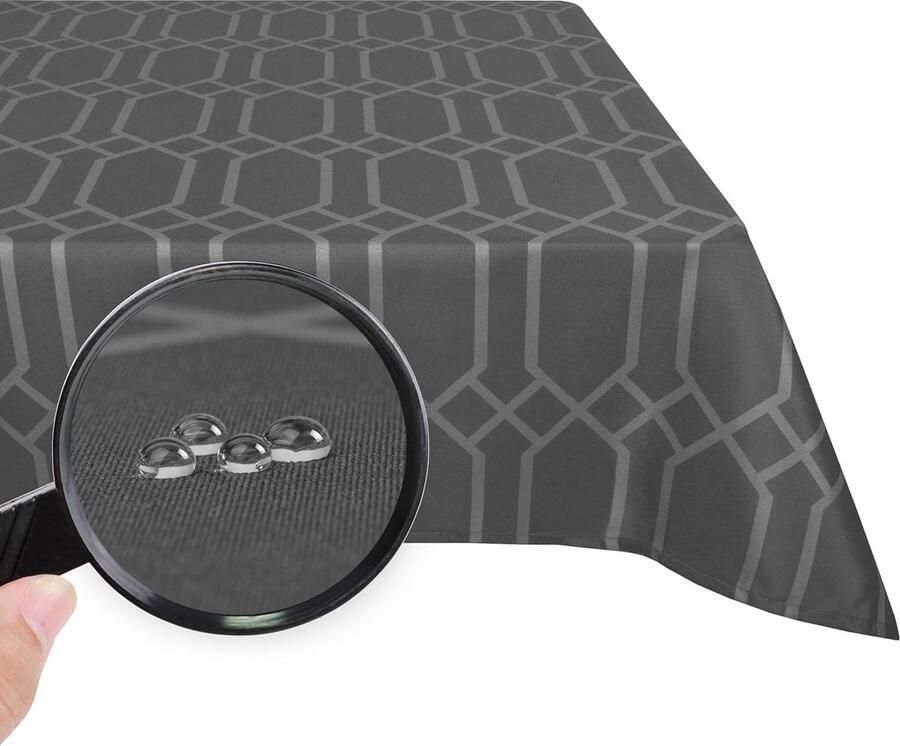 Tafelkleden Exclusieve designs Water- en vuilafstotend 1 stuk Polyester