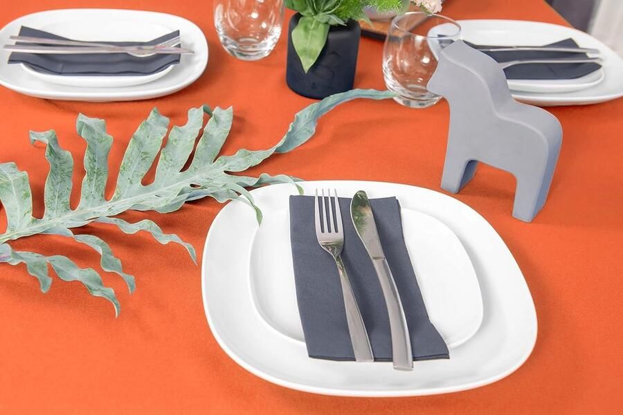 Onderhoudsvriendelijk tafellaken sneldrogend 1 stuk 100% polyester