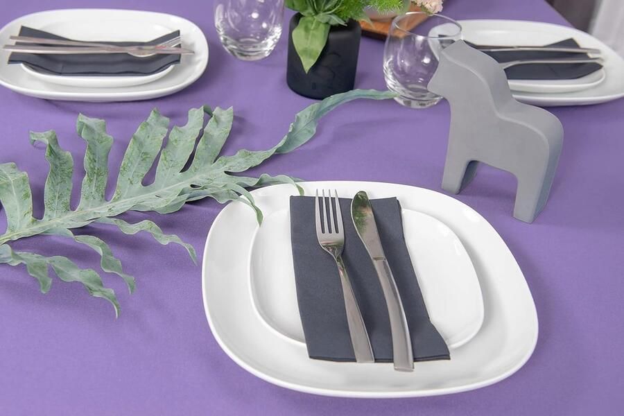 Onderhoudsvriendelijk tafelkleed sneldrogend 1 stuk polyester