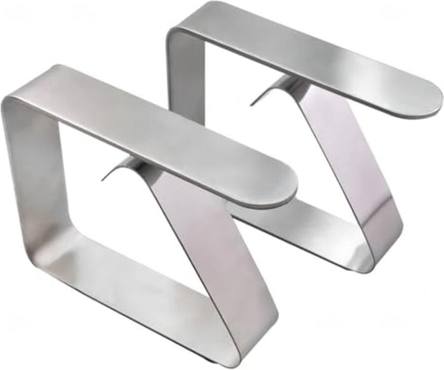 Tafelkleed Clips 8-Pack RVS Tafelhoes Klemmen voor Picknick en Feesten