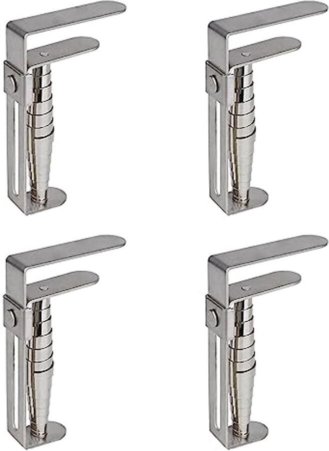 Tafelkleed Clips voor Buitentafels Roestvrij Stalen Klemmen (4 Stuks) Ideaal voor Tuin Picknick en Feest