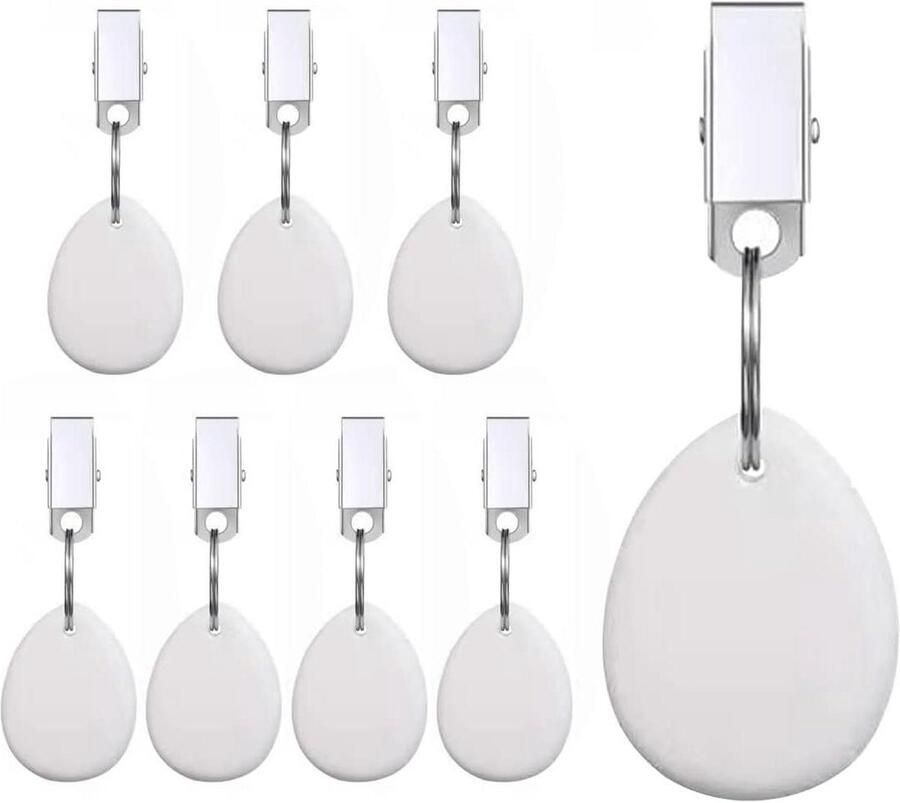 Tafelkleed Gewichten 8 stuks Steen Tafelkleed Gewichten met klem Tafelkleden Gewichten voor familie party camping bruiloft tuin picknick Tafelkleed Gewichten