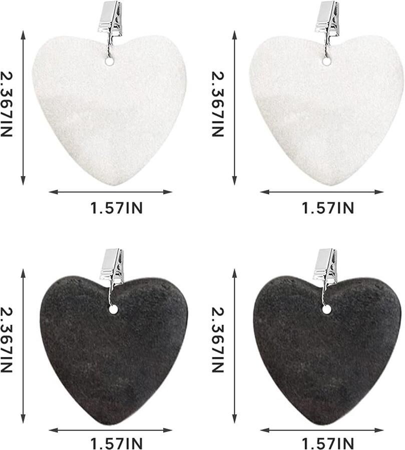 Tafelkleed Gewichten 8 Stuks Tafelkleed Clips Tafel Clips Met Clips Voor Binnen Buiten Thuis Keuken Bruiloft Picknick 2 Kleuren Marmer (Hartvorm)