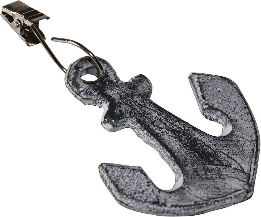 Tafelkleed gewichten anker gietijzer decoratief 4 stuks