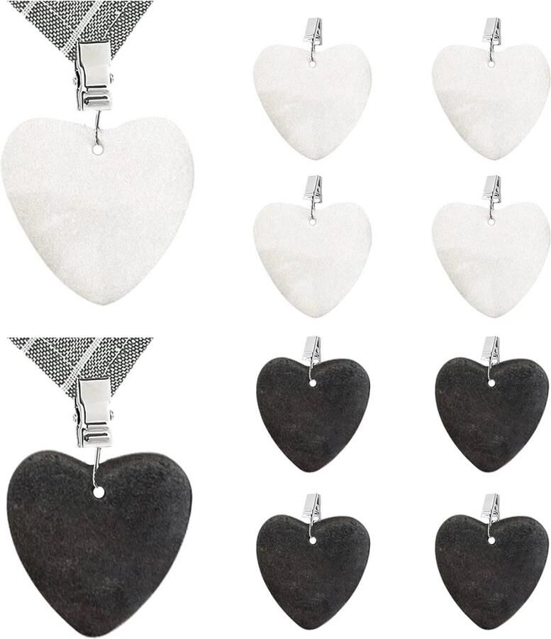 Tafelkleed gewichtjes voor buiten Tafelkleed gewichtjes Tafelkleedgewichtjes Tafelkleed hangers Tafelkleedhangers verzwaard 8 stuks Must have voor uw tafelkleed! - Foto 2