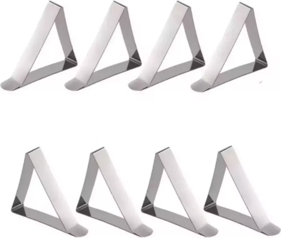 Tafelkleed klemmen 8 stuks RVS Tafelkleed gewichtjes Tafellaken klem Tafelkleed houder