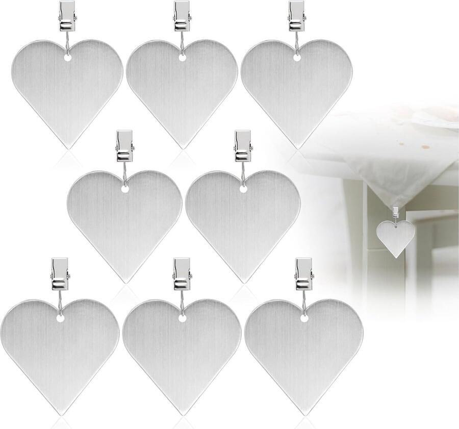 Tafelkleed magneten Tafelkleed gewichtjes Tafellaken gewichtjes Tafelmagneet Magneet 8 stuks Must have voor uw tafelkleed!