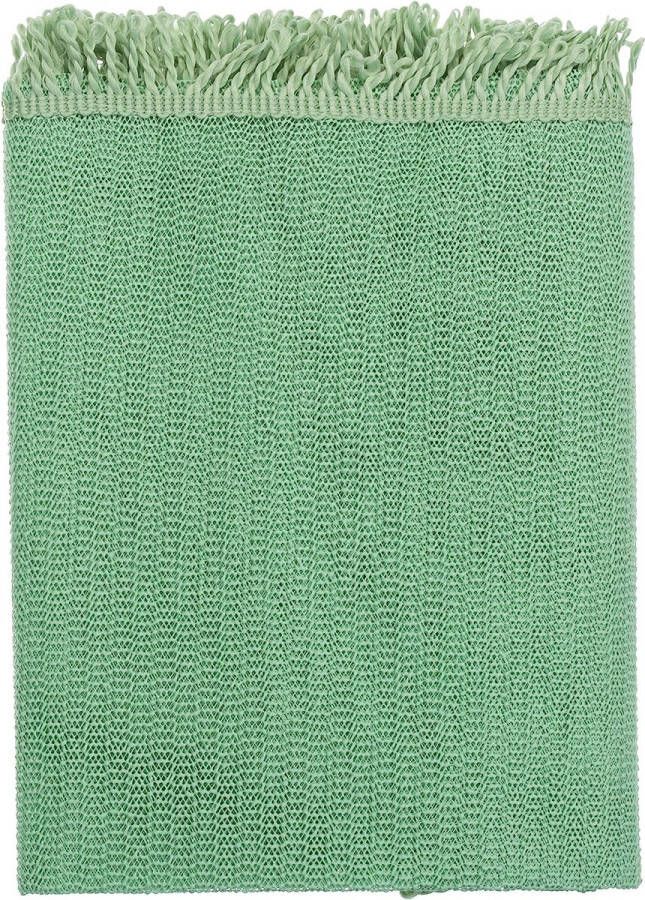 Tafelkleed voor tuin balkon en camping weerbestendig en antislip rond 160 cm mint