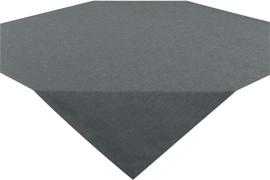 Tafelkleed Wenen antraciet vlekbescherming 1 stuk 85 x 85 cm