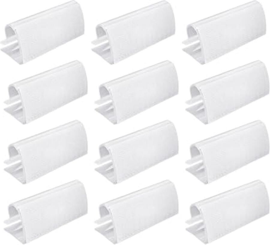 Tafelkleedclips 12 stuks Transparante kunststof tafelkleedklemmen voor picknick en camping