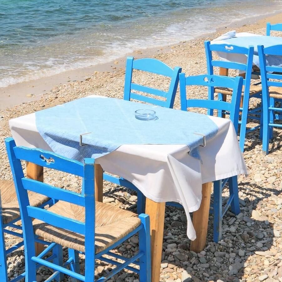 Tafelkleedclips roestvrij staal set van 12