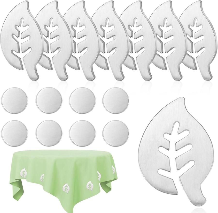 Tafelkleedgewichten 8 stuks Roestvrij staal 50 g