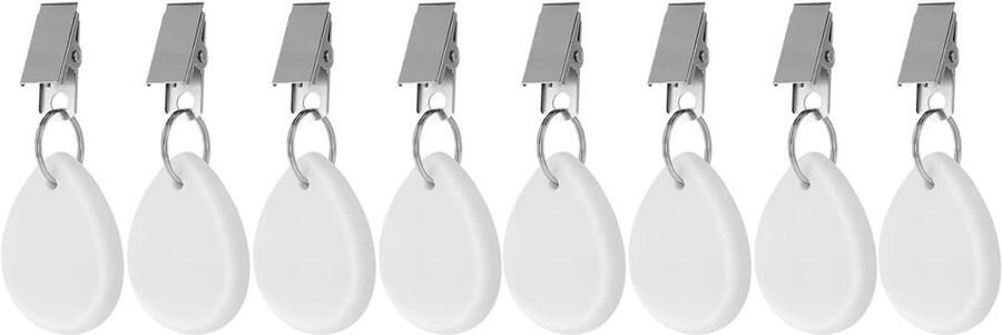 Ibenzoa Tafelkleedgewichten Set van 8 met Marmeren Ontwerp voor Gelegenheden