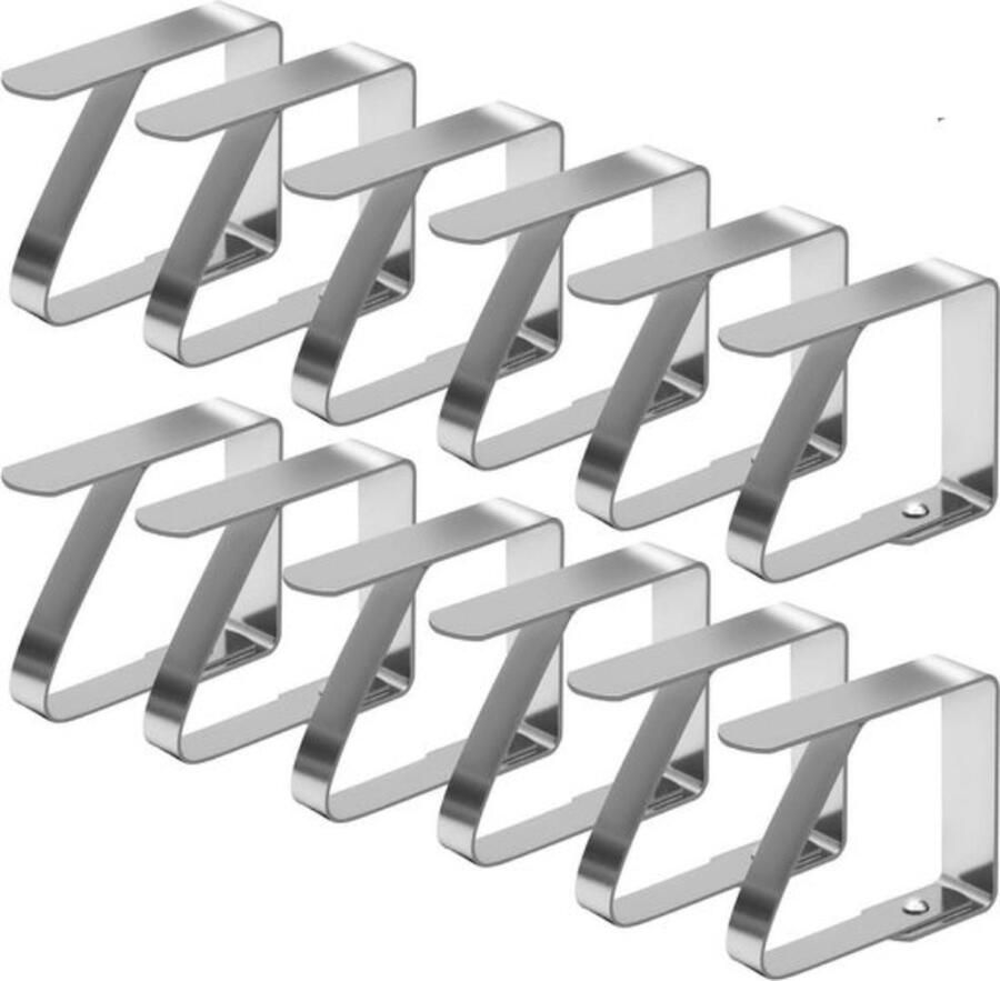 Tafelkleedklemmen Set van 12 Stuks voor Binnen en Buiten Gebruik
