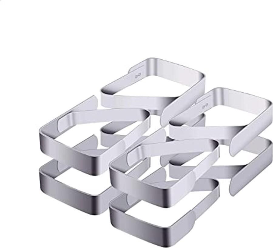 Tafelkleedklemmen voor elke tafel – 8 stuks