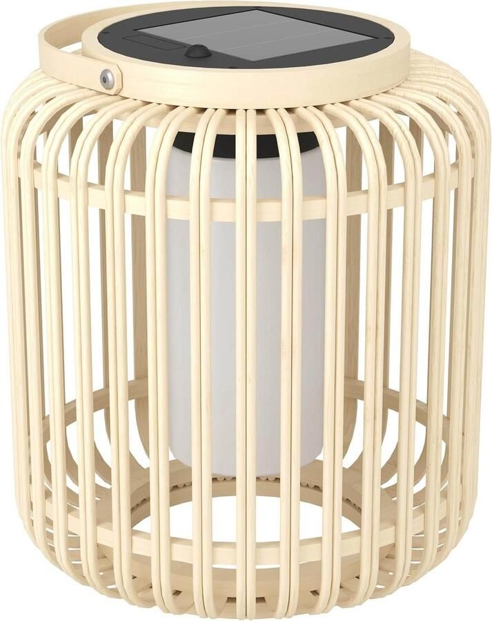 Tafellamp solar Marliano Decoratieve buitenlamp voor tuin en terras Boho lantaarn Bars IP44