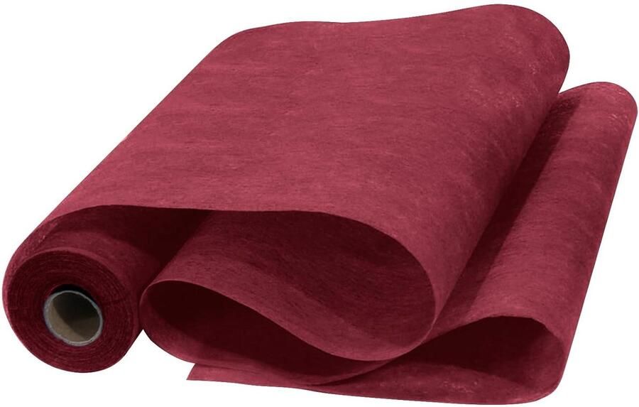 Tafelloper 30 cm veelzijdig en decoratief licht bordeauxrood 1 stuk