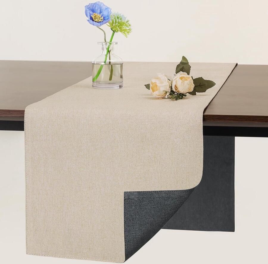 Tafelloper Dubbellaags 30 cm x 183 cm 100% Polyester