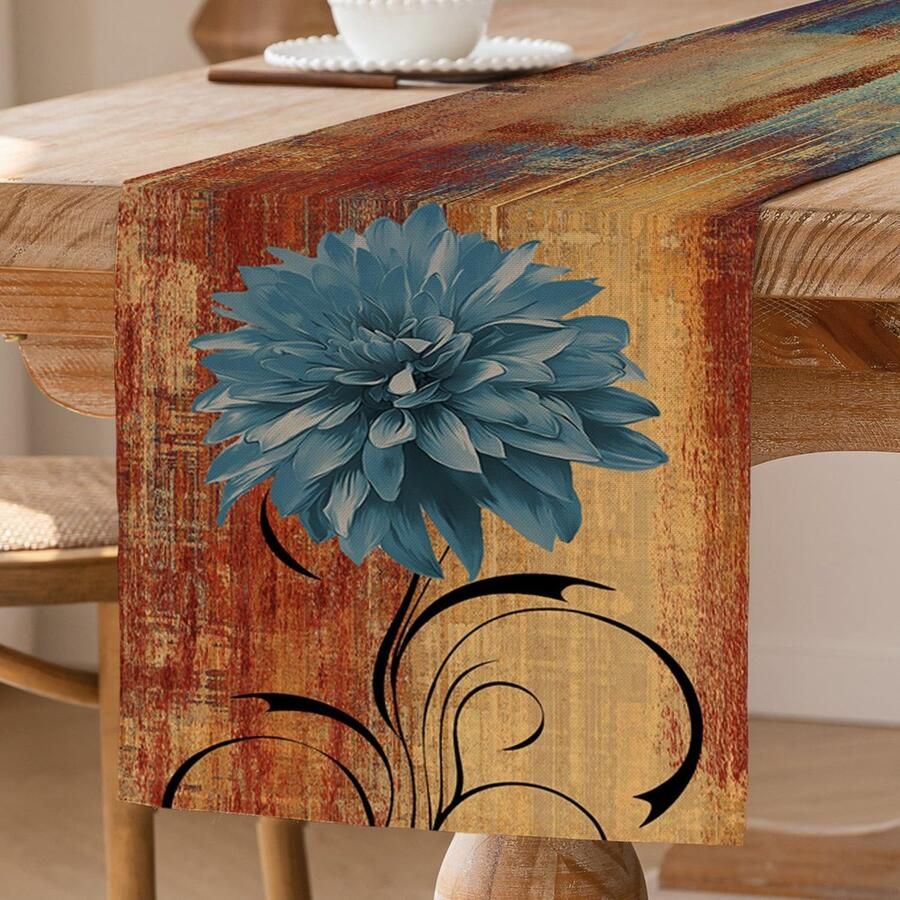 Tafelloper duurzaam polyester 1 stuk 33 x 183 cm