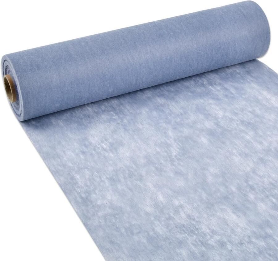 Tafelloper grijs modern en multifunctioneel 1 stuk 30 cm x 25 m vliesstof