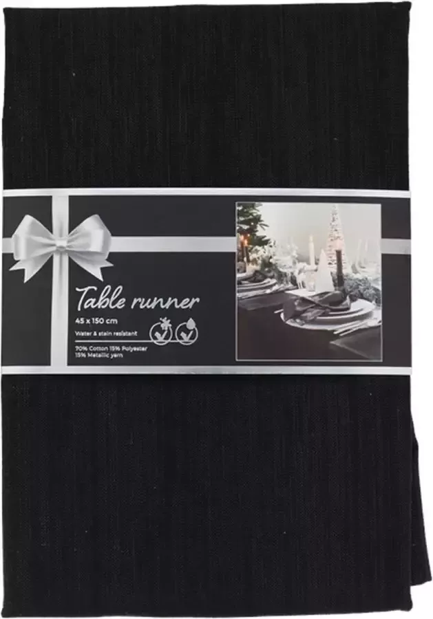 Tafelloper Kerst Zwart Hoge kwaliteit wasmachine kerst katoen