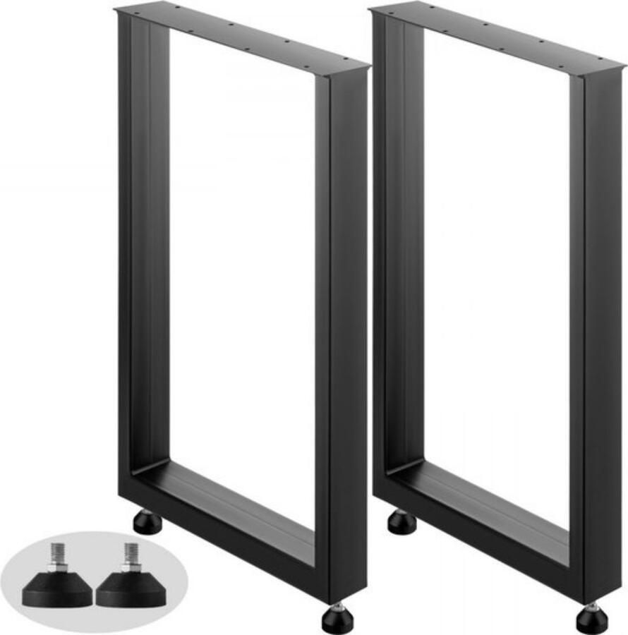 Tafelpoot Set 2 Tafelpoten 60x72cm Voor Eettafel Of Werkbank