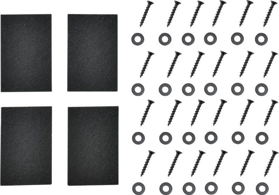 Unbranded Tafelpoot Zacarias Stalen Onderstel Set van 2 U Tafelpoot 90x72 cm Grijs - Foto 2