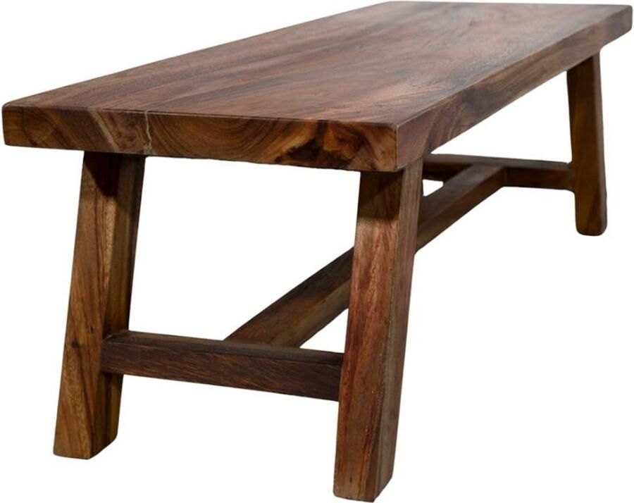 Tafels Salontafel Boris duurzaam mangohout handgemaakt hoogte 41 cm