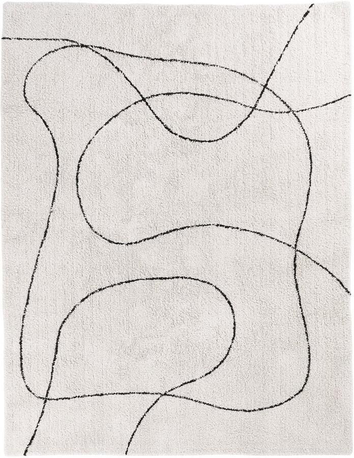 Tampa Rug Hedendaags tapijt Moderne mat Zachte katoenbasis Voegt visuele interesse toe 160 cm x 230 cm