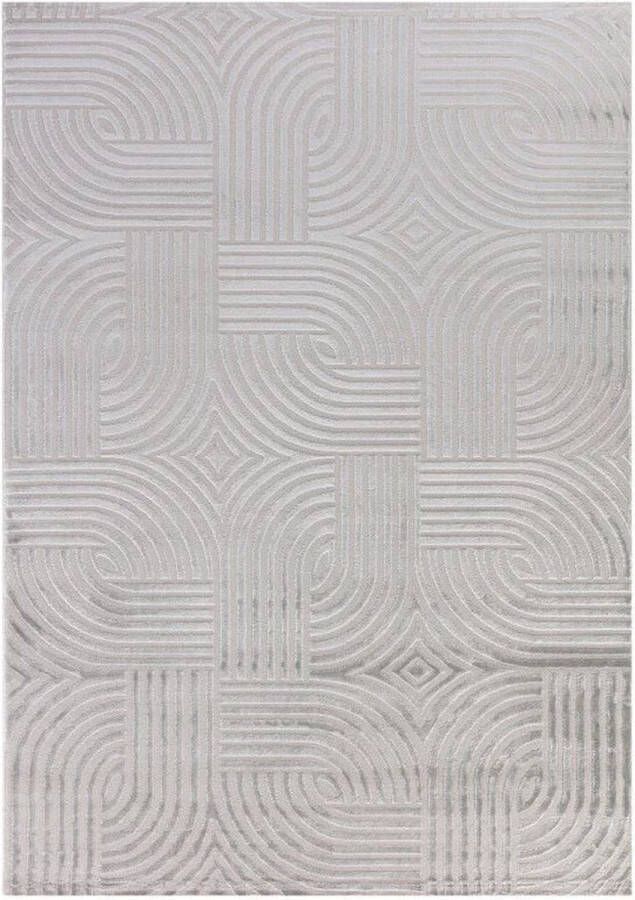 Moonay Home Tapijt grijze vloerkleed 160x230 cm woonkamer kinderkamer hal