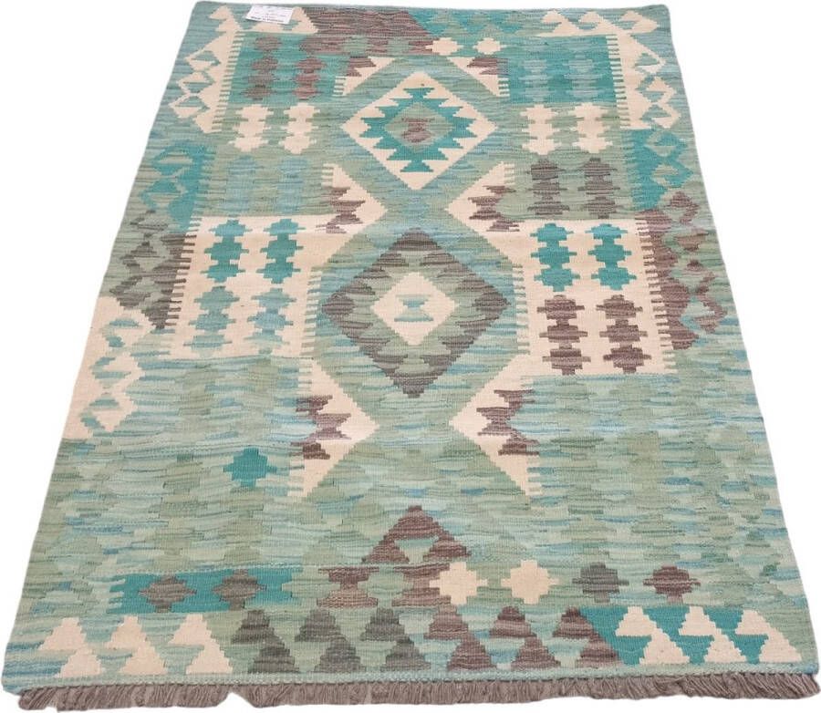 Tapijt Rug Kilim Handgemaakte Kelim Authentiek Cadeau Speciaal Cadeau Uniek Cadeau Speciaal Present Handgemaakt Vloerkleed Afmetingen: 151 cm x 104 cm