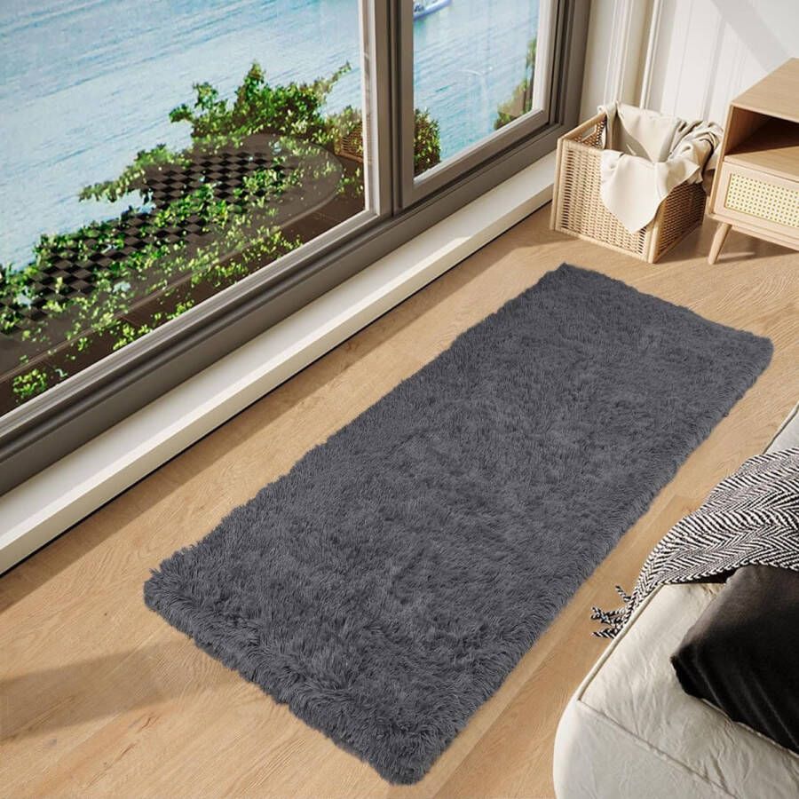 tapijt super zacht pluizig antislip -Comfortabel ontwerp \ Living room rug carpets 80 x 160cm