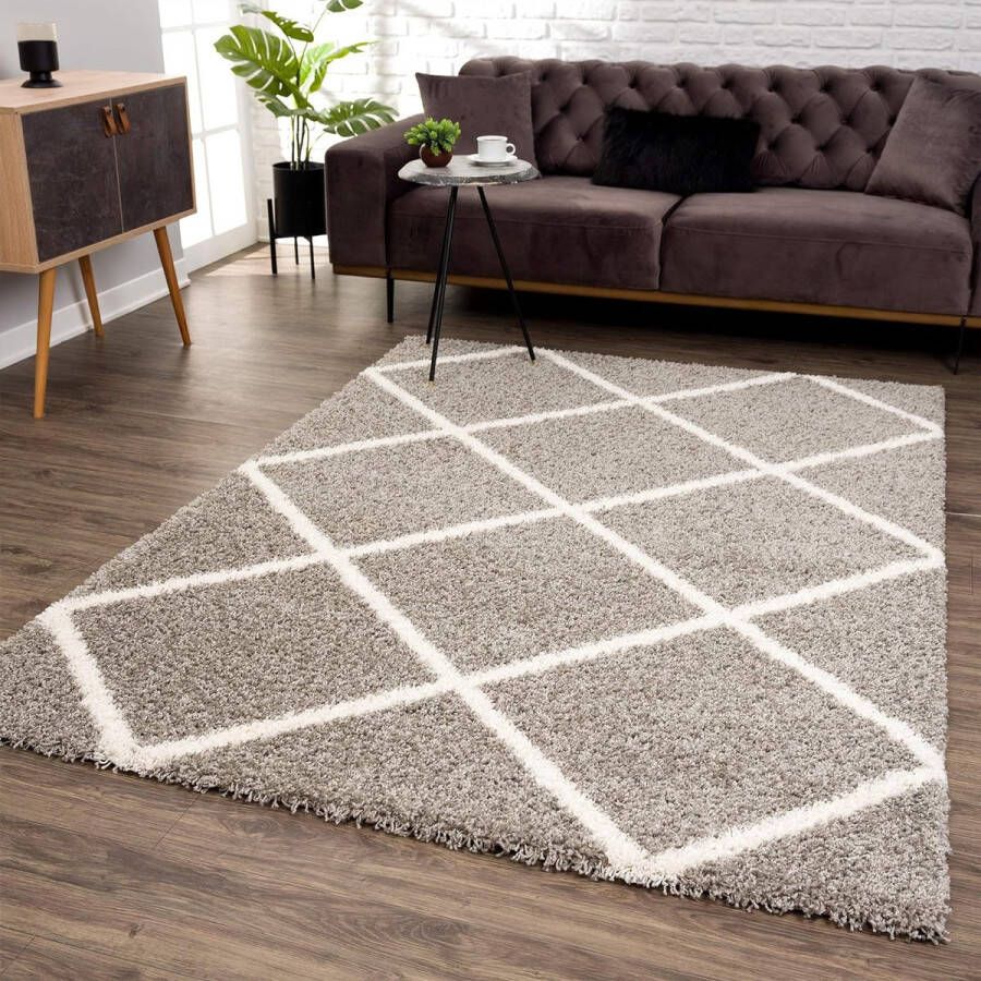 Tapijt super zacht pluizig antislip -Comfortabel ontwerp \ Living room rug carpets 80x150 cm - Foto 2