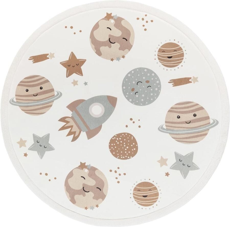 Children's Room Rug – Soft Short Pile – Durable – Fun Motifs – Easy Care