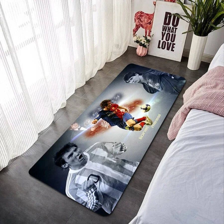 Tapijt voetbal tapijt Voetbal tapijt kinderen Tapijt kinderen Tapijt slaaplkamer Kindertapijt 60x180cm