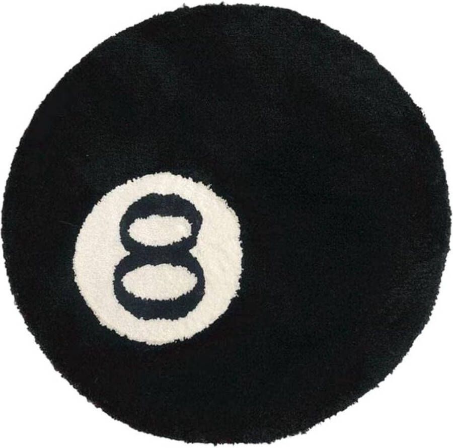 Tapijt voor 8 ballen biljarttapijt acht-baltapijt antislip gevlokt vloertapijt deurmat voor woonkamer eetkamer slaapkamer decoratie