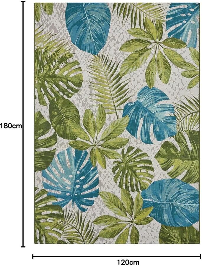 Tapijt voor binnen en buiten duurzaam en veelzijdig 1 stuk synthetische vezels