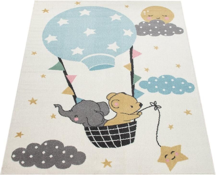 Tapijt voor kinderen dromerige nachthemelthema zacht duurzaam speelkamer perfect