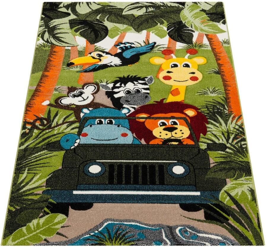 Tapijt voor kinderkamer-speels design-zacht en duurzaam-kindvriendelijk-robuust en gezellig