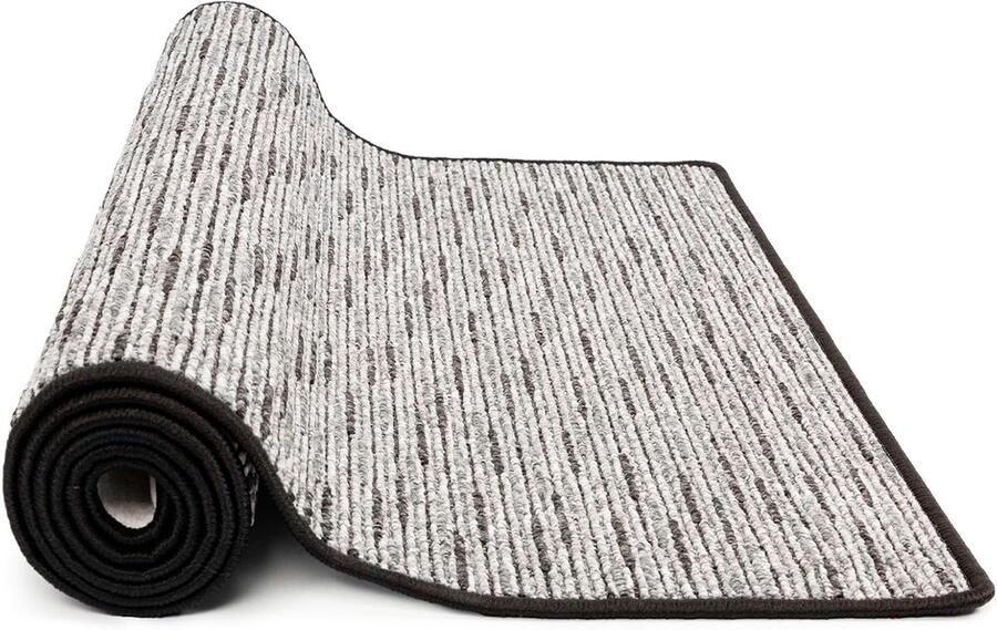 Tapijtloper Antraciet Op Maat Gemaakt Gangtapijt voor Keuken Hal en Woonkamer