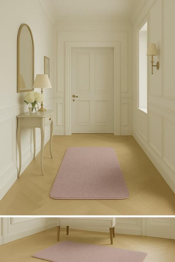 Tapijtloper oud roze loper 80x100cm tapijtloper hal tapijtloper slaapkamer polypropyleen garen tapijtloper woonkamer vloerkleed 80x100cm