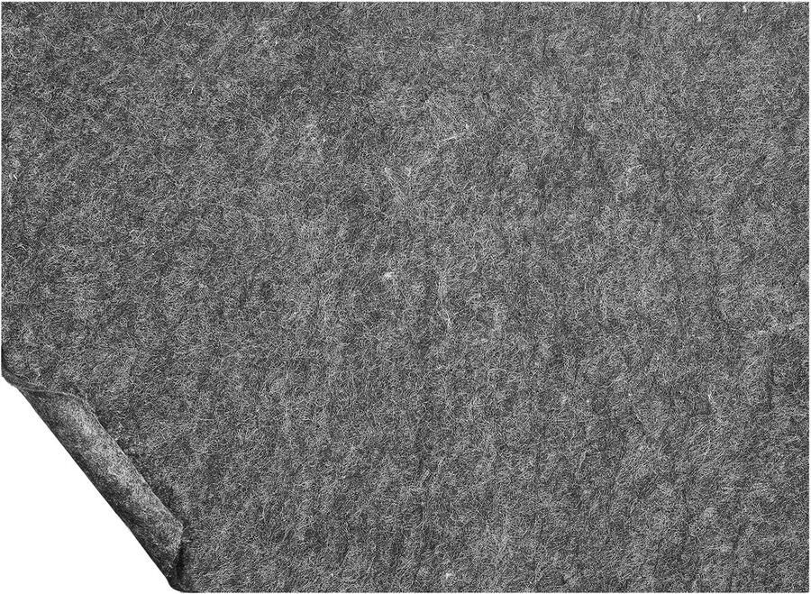 Tapijtonderlegger 244x305 cm 1 2 cm dik Dubbelzijdig Vilt Beschermend En Dempend Dekking 7-8 m² Geschikt Voor Alle Vloeren