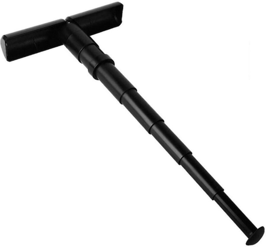 Telescopisch kruk buiten krukje Carry-over stoel licht Draagbare zwart 70cm Eén been ABS Geschikt voor reiswachtrijen klapkruk