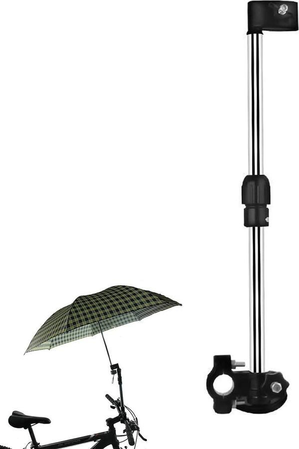 Telescopische Verstelbare Parapluhouder Stand Accessoires Rolstoel Fietsen Houder Voor Pushchair Motorcycle Wheelchair parapluhouder voor rollator