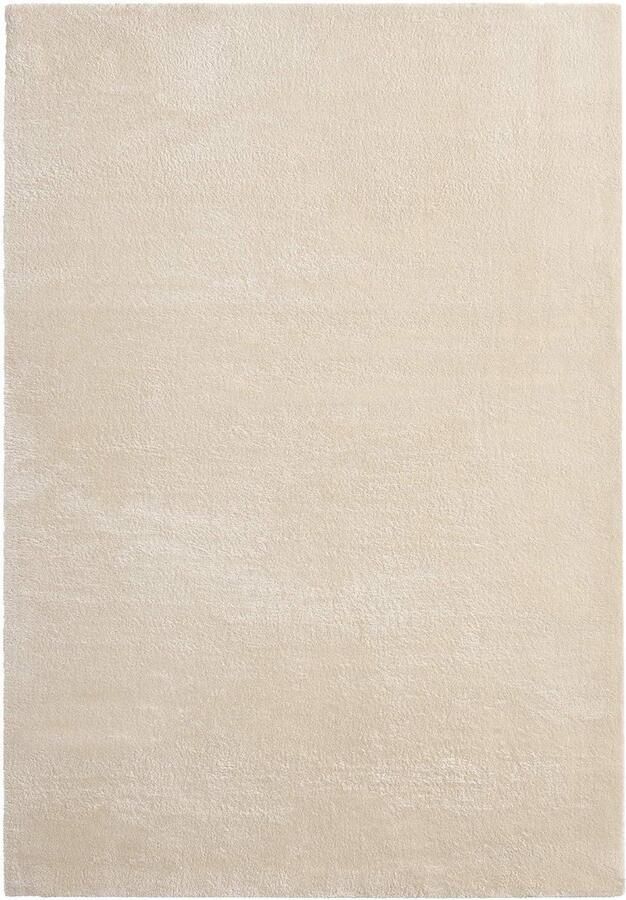 Teppiche Olivia Modern zacht pluizig tapijt laagpolig 80 cm x 150 cm beige Woonkamer interieur vloerkleed
